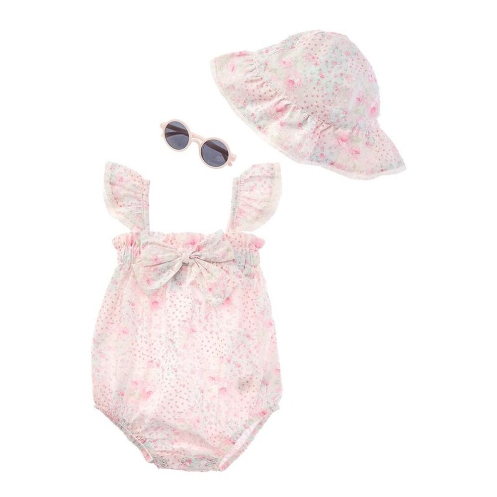 Shabby Chic  3Pc Dress Set, White